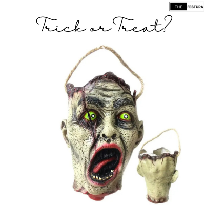 Halloween Skull Head Candy Bag