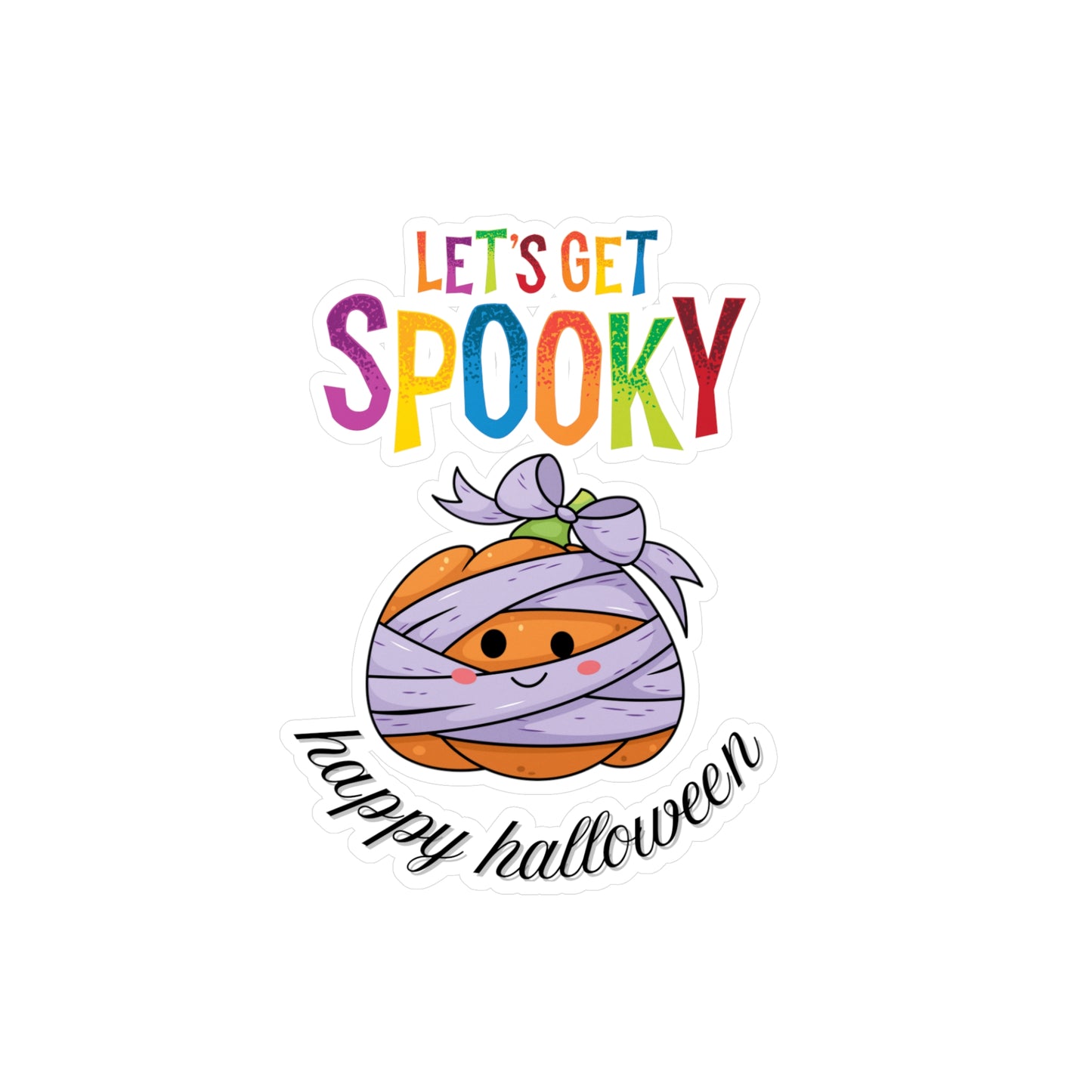 Halloween Kiss-Cut Vinyl Decals Sticker