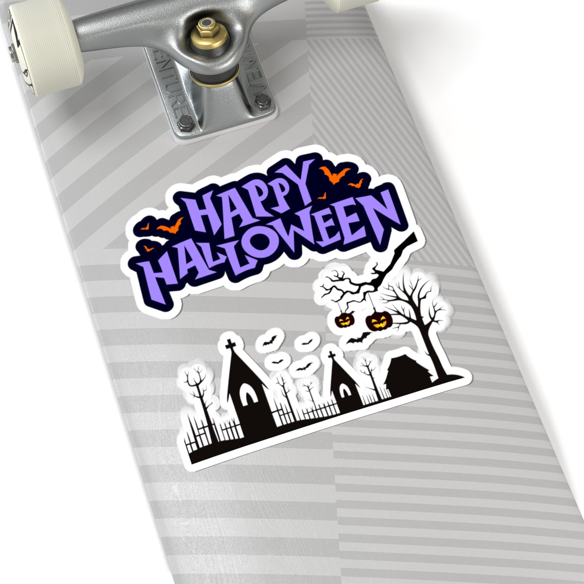 Happy Halloween Kiss-Cut Stickers
