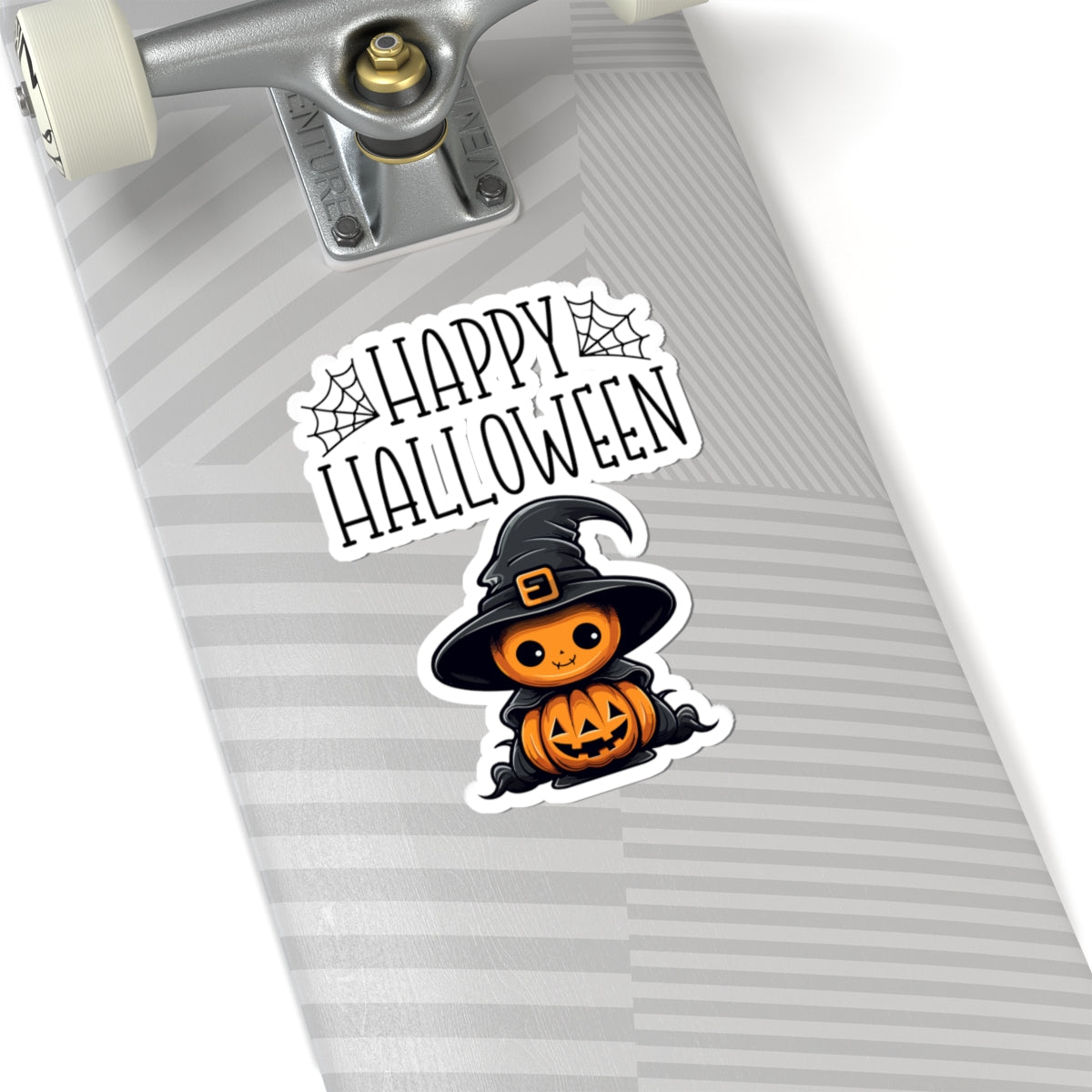 Happy Halloween Pumpkin Kiss-Cut Stickers