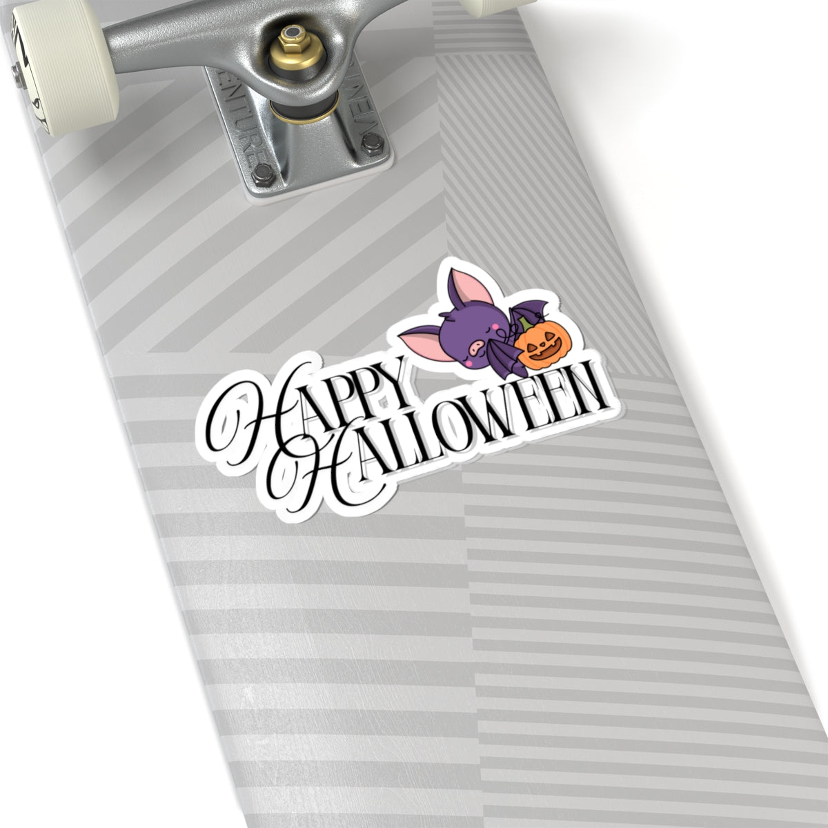 Happy Halloween Bat Kiss-Cut Stickers