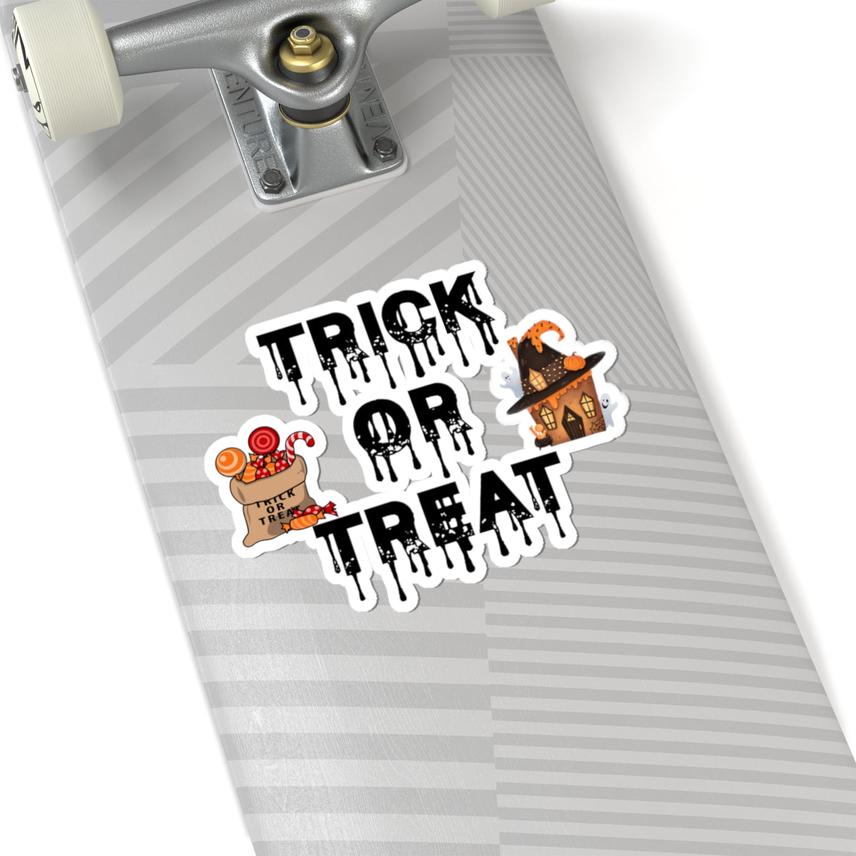 Trick or Treat Halloween Kiss-Cut Stickers