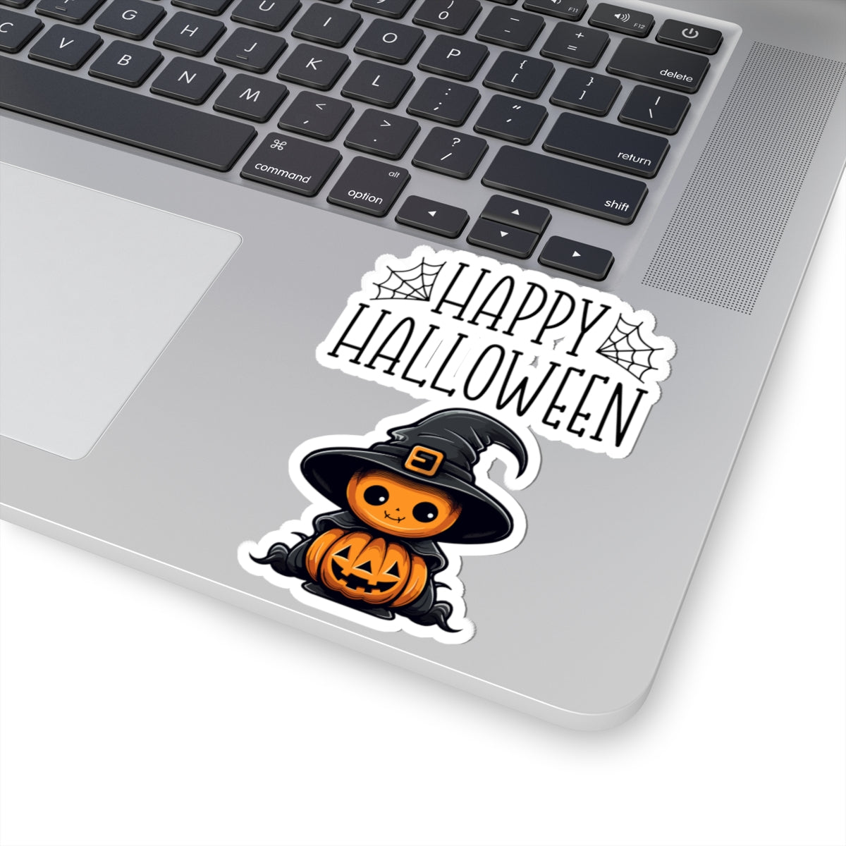 Happy Halloween Pumpkin Kiss-Cut Stickers