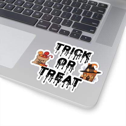 Trick or Treat Halloween Kiss-Cut Stickers